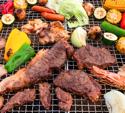 送迎付きBBQコース